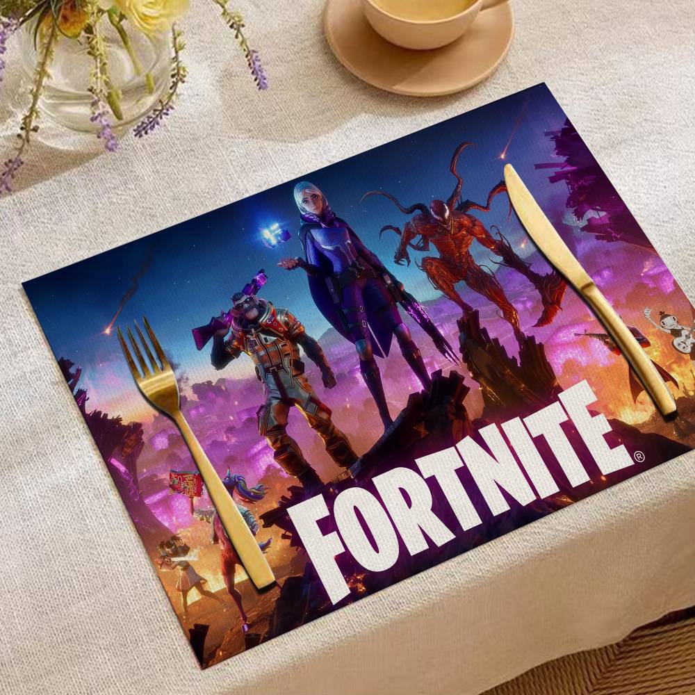 Hot F-Fortnite Game Placemats  - Outdoor Camping Games incelemesi ve fiyatı