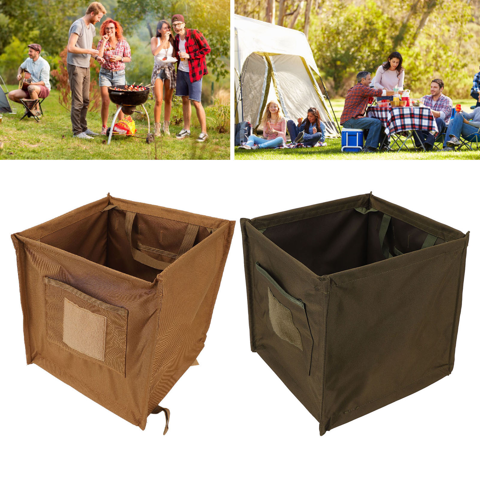 Outdoor Foldable Trash Can 33L - Outdoor Camping Bin incelemesi ve fiyatı