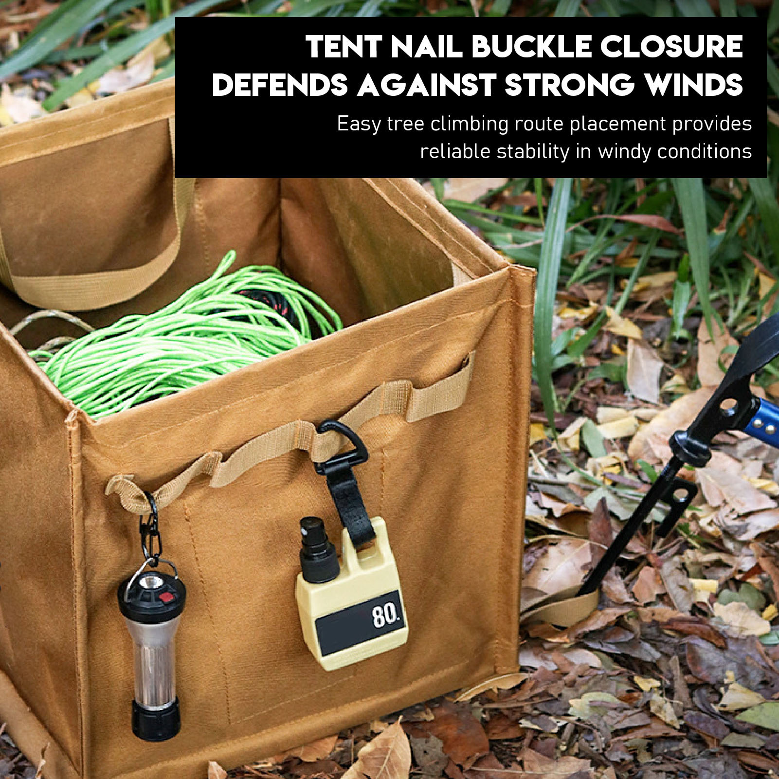 Outdoor Foldable Trash Can 33L - Outdoor Camping Bin incelemesi ve fiyatı