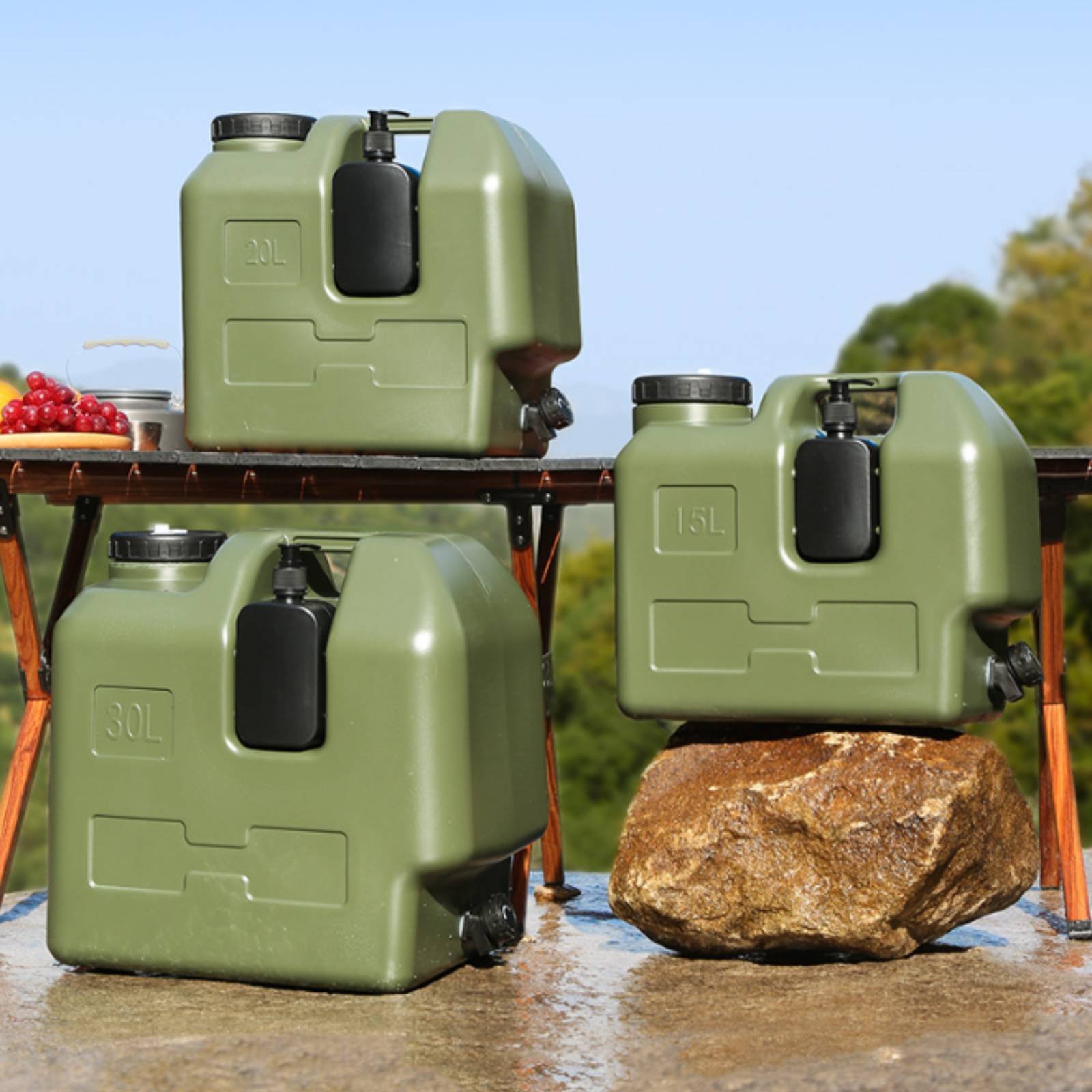 Water Container with Spigot Fo - Outdoor Camping Food incelemesi ve fiyatı