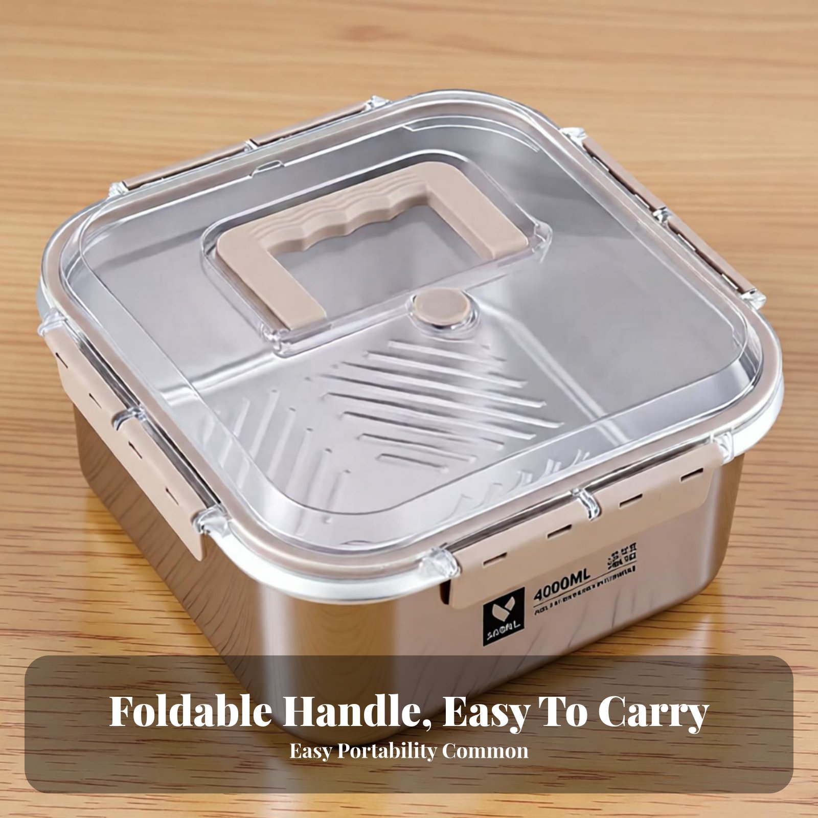 316 Stainless Steel Bento Box, - Outdoor Camping Food incelemesi ve fiyatı