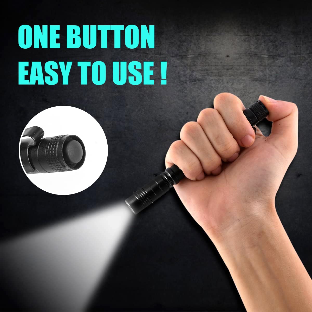 Portable Mini LED Pen Flashlig - Outdoor Camping Decor incelemesi ve fiyatı
