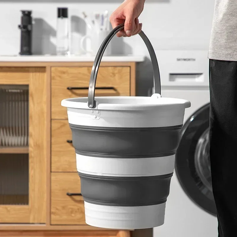 Collapsible Bucket 5L-15L Stri - Outdoor Camping Bin incelemesi ve fiyatı