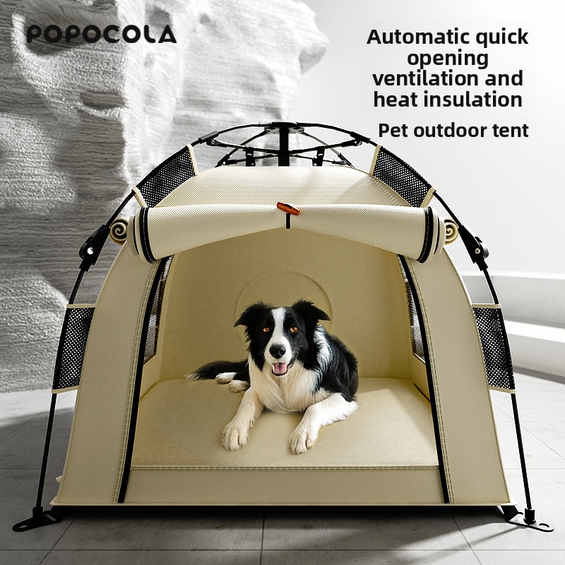Outdoor dog tent automatic fol - Outdoor Camping Dog Kennel incelemesi ve fiyatı
