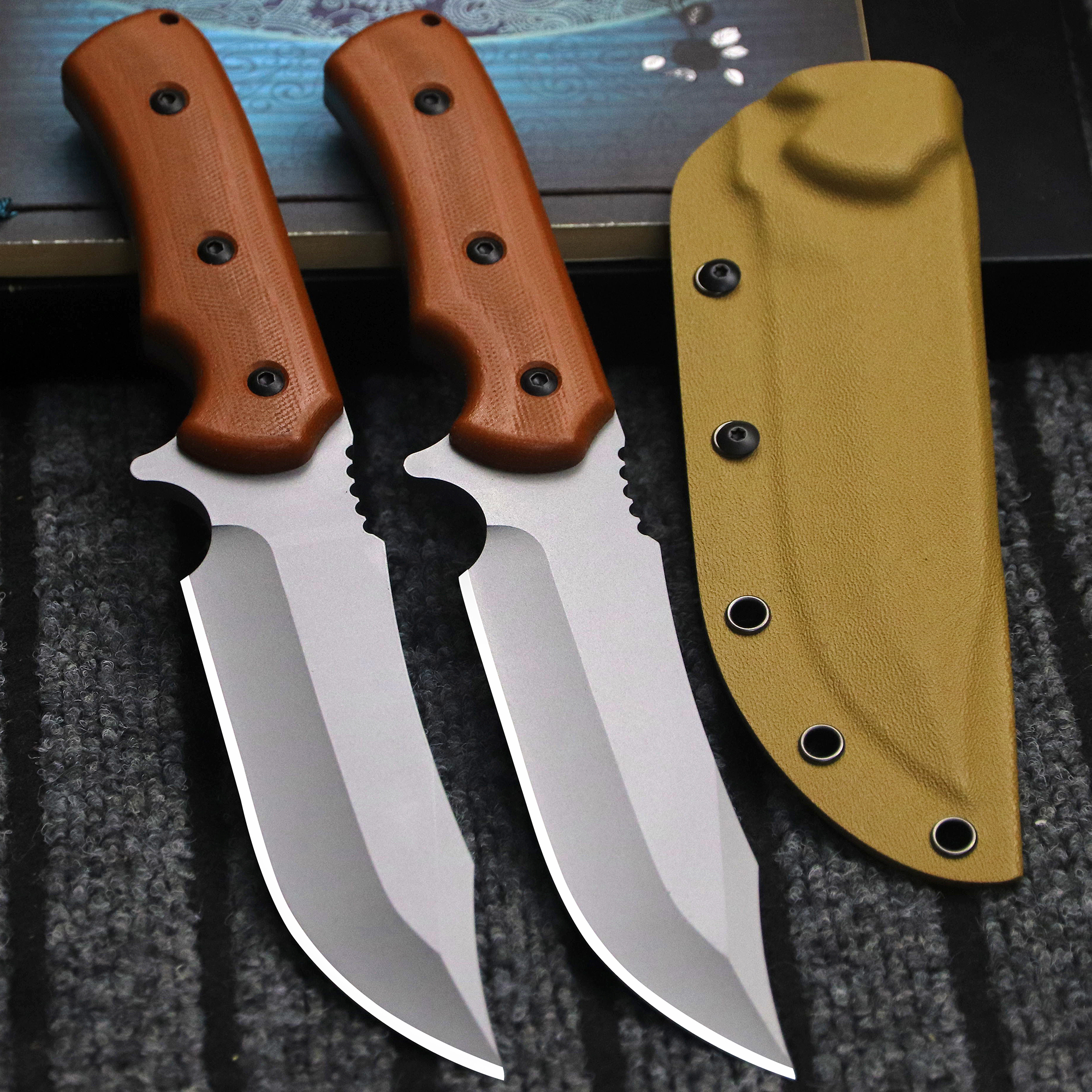 BA-KOR USA 9CR18MOV steel full - Outdoor Camping Usa incelemesi ve fiyatı