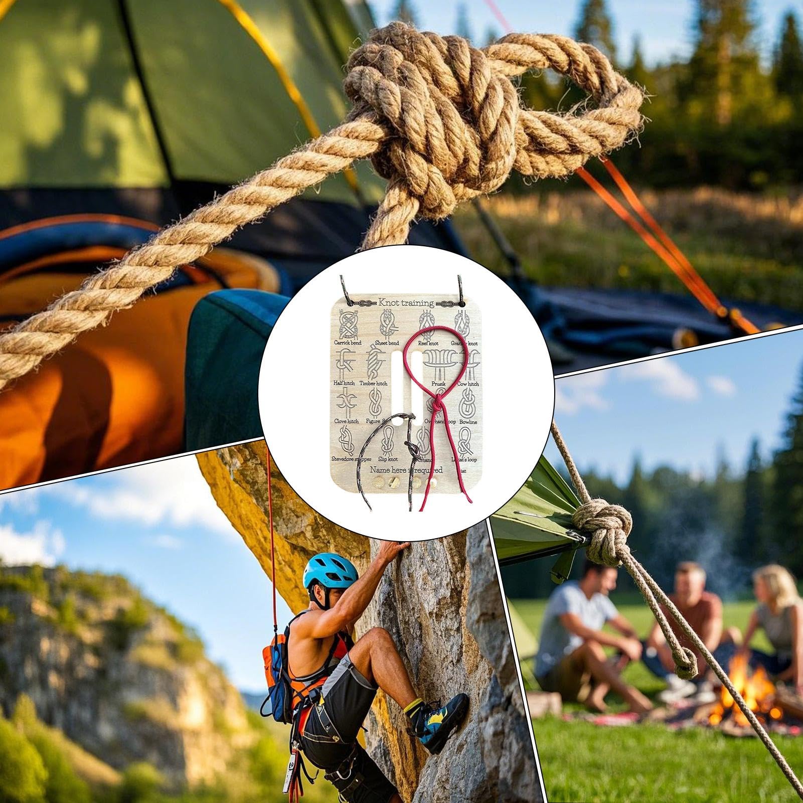 Creative Knot Tying Practice B - Outdoor Camping Ideas For Adults incelemesi ve fiyatı