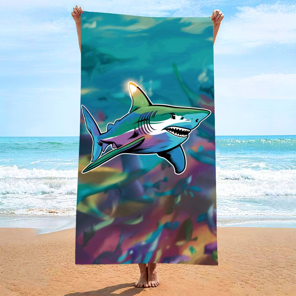 Colorful Sea Turtle Beach Towe - Camp Towel Microfiber incelemesi ve fiyatı
