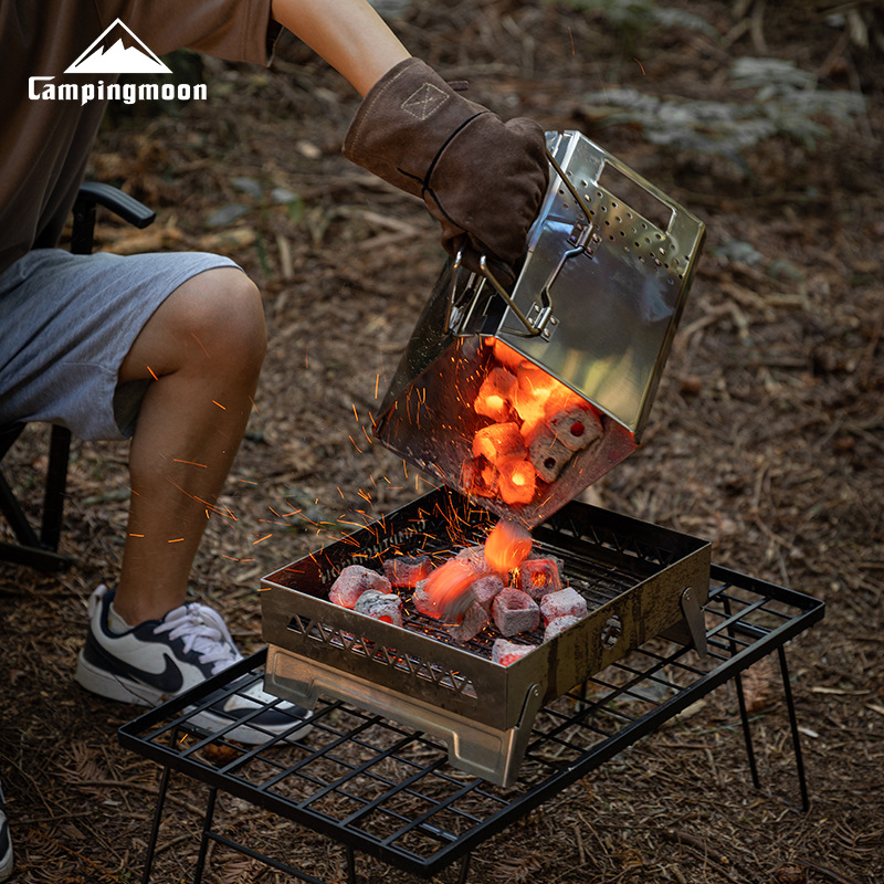 MT-18 Stainless Steel Hiking F - Outdoor Camping Wood Burning Stove incelemesi ve fiyatı