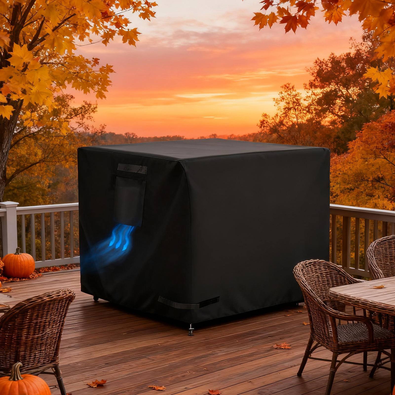 Fire Pit Cover Square 30 Inch  - Outdoor Indoor Camping incelemesi ve fiyatı