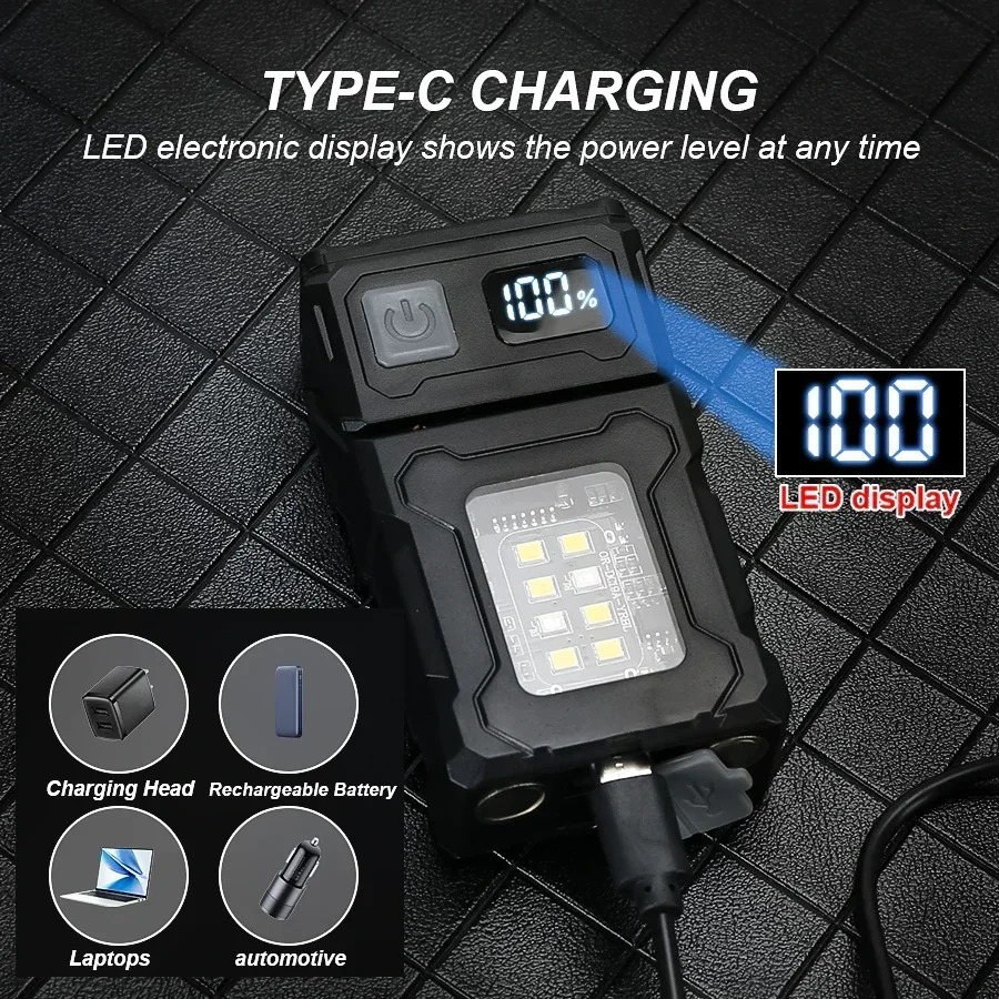 Mini USB Recharge LED Flashlig - Outdoor Camping Decor incelemesi ve fiyatı