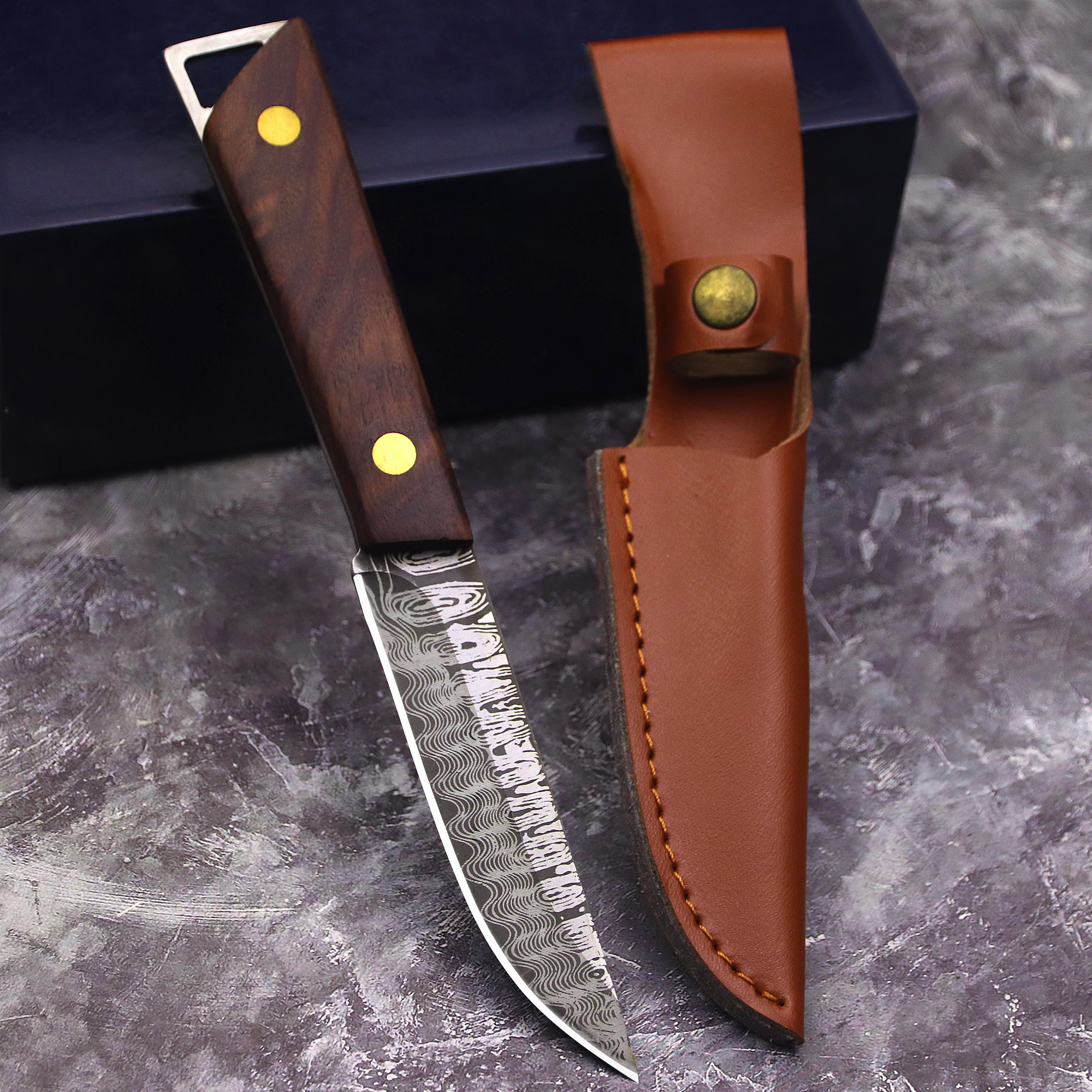 WPKOPYA USA 420C steel (Damasc - Outdoor Camping Usa incelemesi ve fiyatı