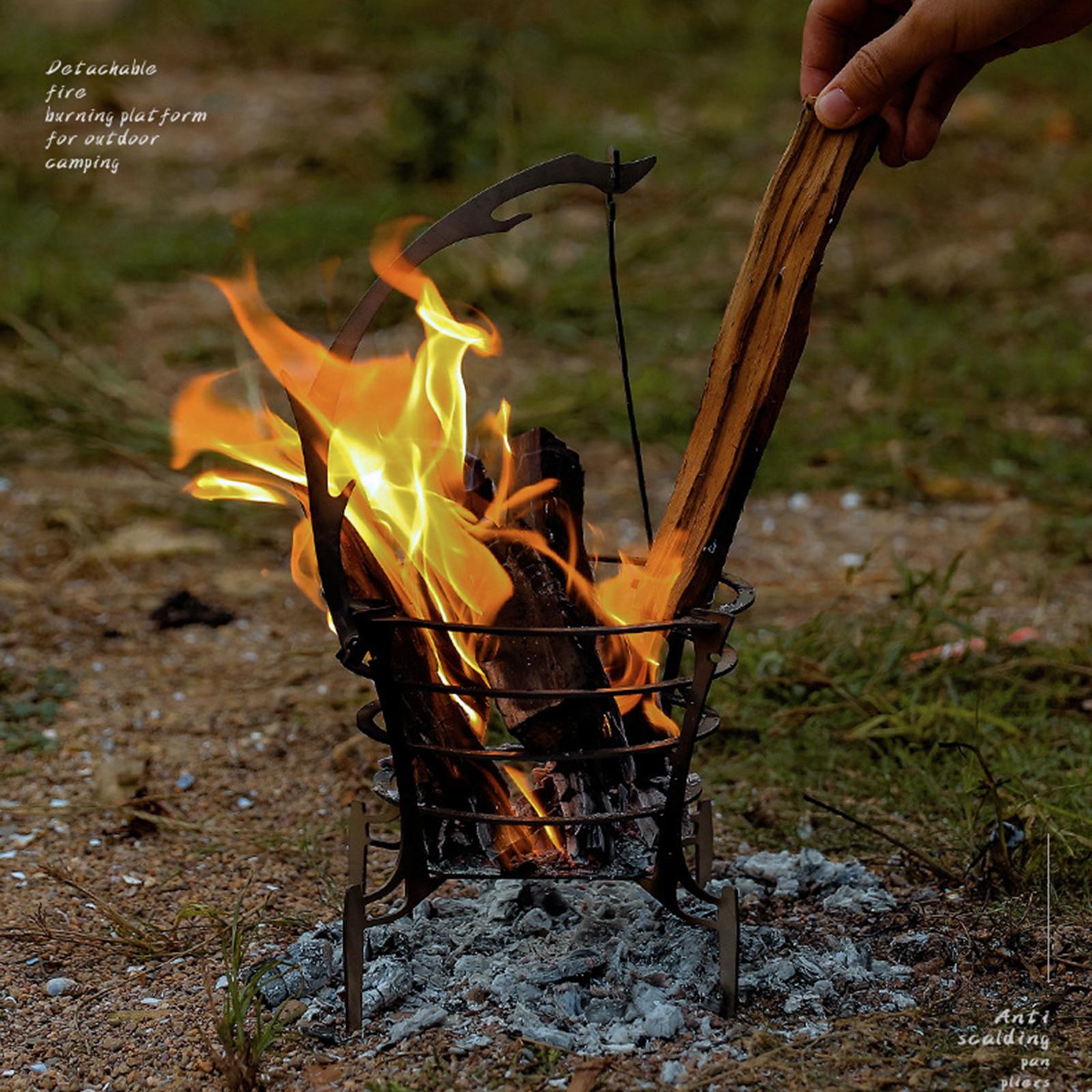 Portable Outdoor Fire Camping  - Outdoor Camping Wood Burning Stove incelemesi ve fiyatı