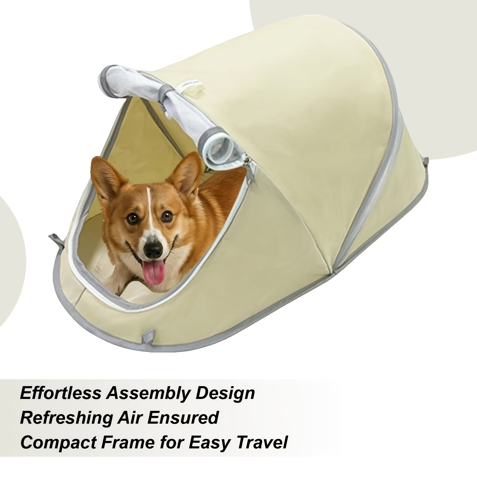 Foldable Pet Tent Portable Dog - Outdoor Camping Dog Kennel incelemesi ve fiyatı