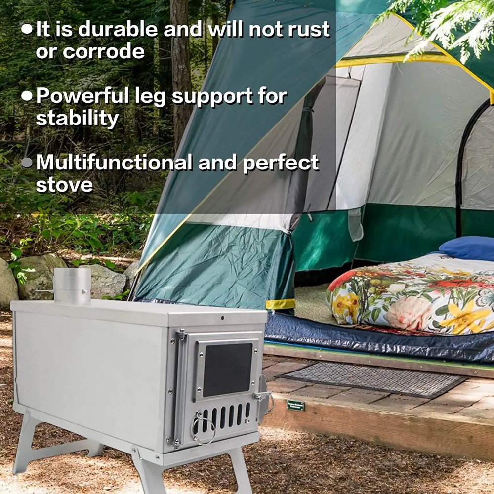 Outdoor Heater Tent Stove Port - Outdoor Camping Wood Burning Stove incelemesi ve fiyatı