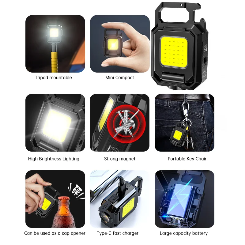 Mini LED Handheld Flashlights  - Outdoor Camping Decor incelemesi ve fiyatı