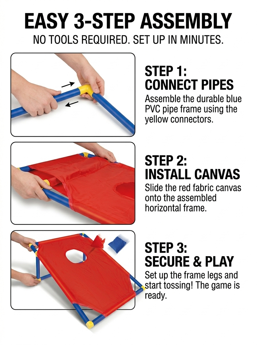 Portable Bean Bag Toss Game-In - Outdoor Camping Games incelemesi ve fiyatı