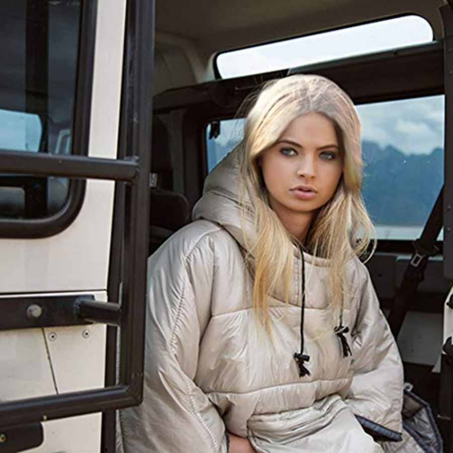 Outdoor camping winter poncho  - Outdoor Camping Blanket incelemesi ve fiyatı