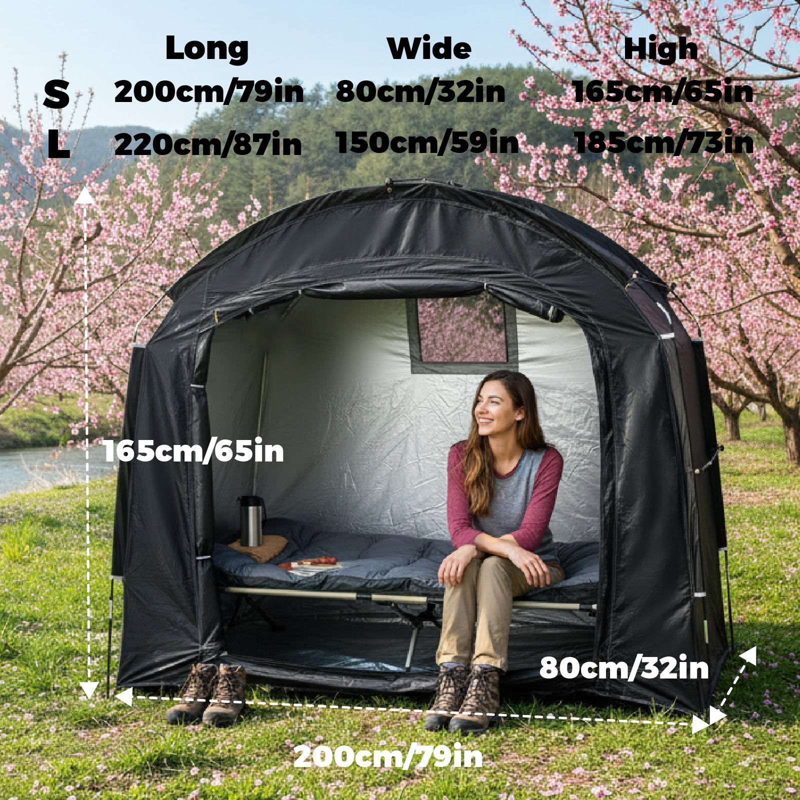 Portable Outdoor Private Trave - Outdoor Camping Tent Waterproof incelemesi ve fiyatı