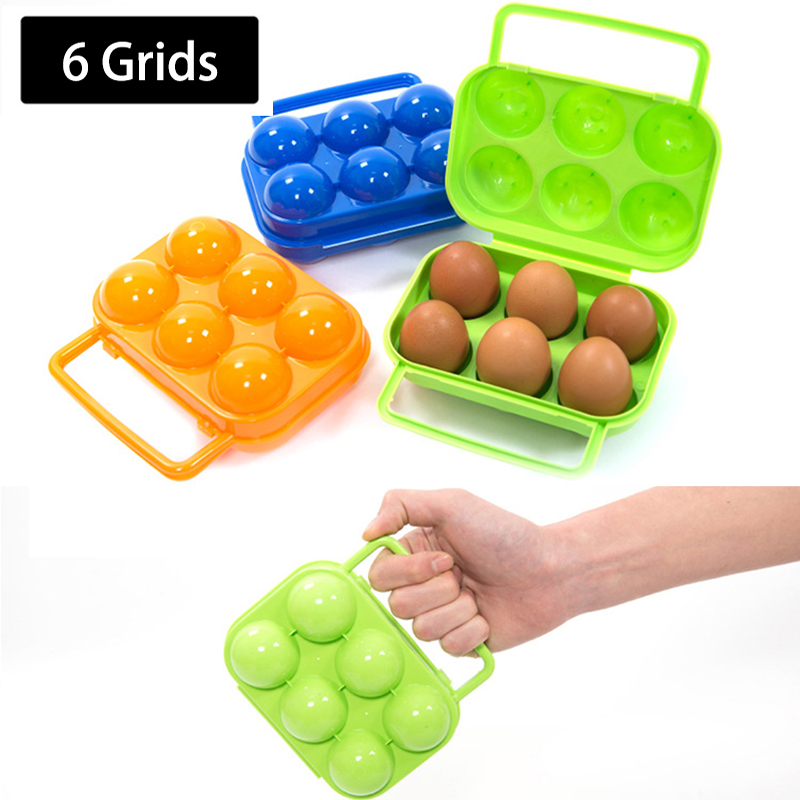 2/4/6/12 Grid Egg Storage Box  - Outdoor Camping Bin incelemesi ve fiyatı