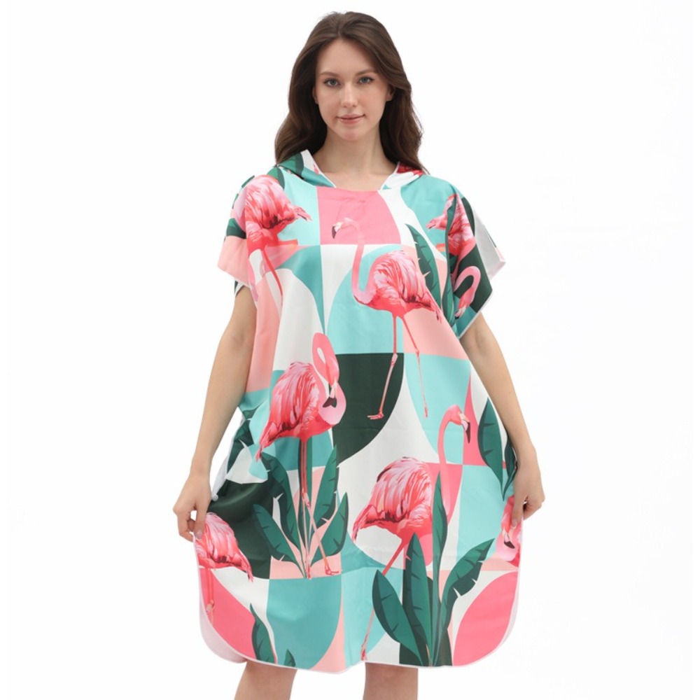Flamingo Woman Bathrobe 31.5x3 - Camp Towel Microfiber incelemesi ve fiyatı