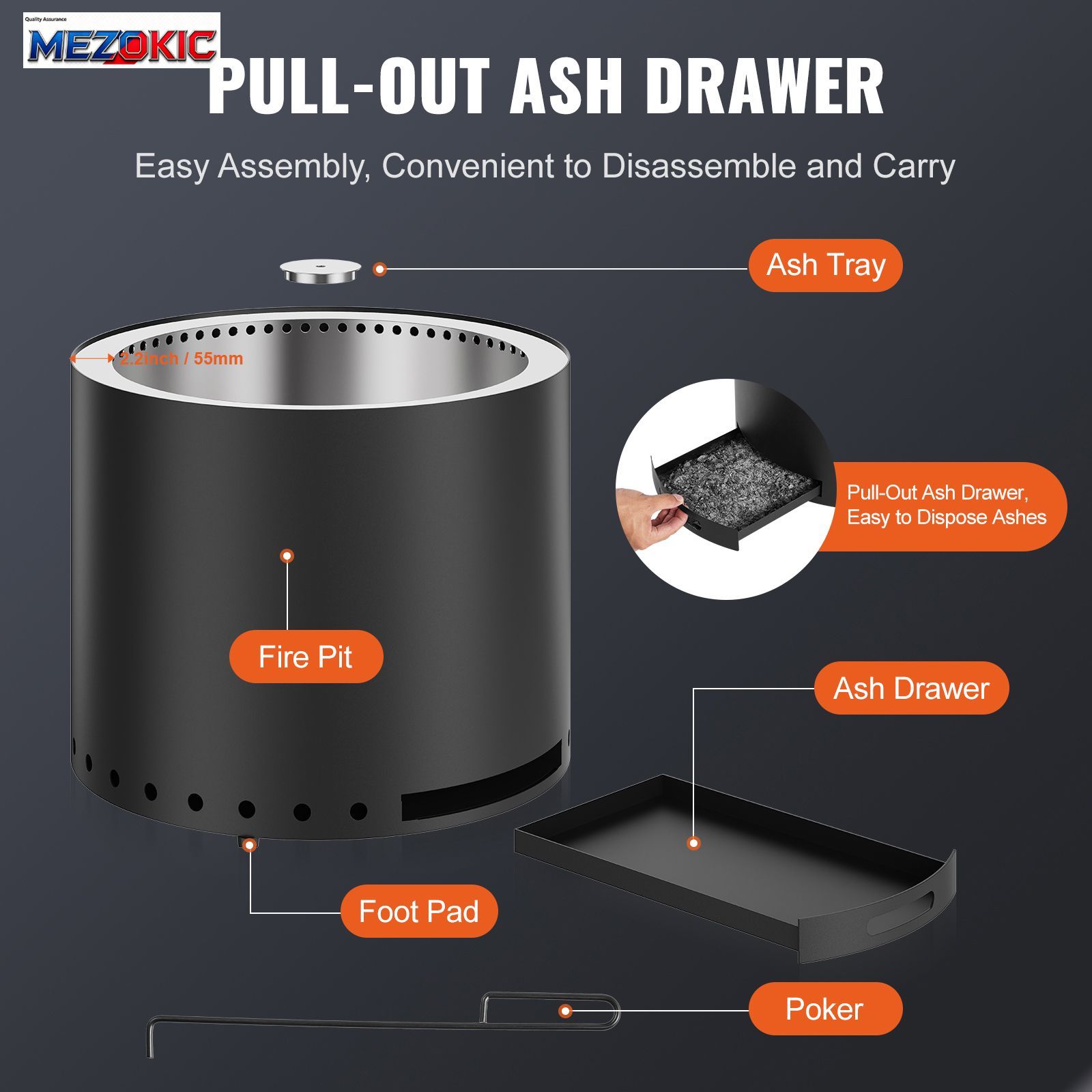 Smokeless Fire Pit Stove Bonfi - Outdoor Camping Wood Burning Stove incelemesi ve fiyatı