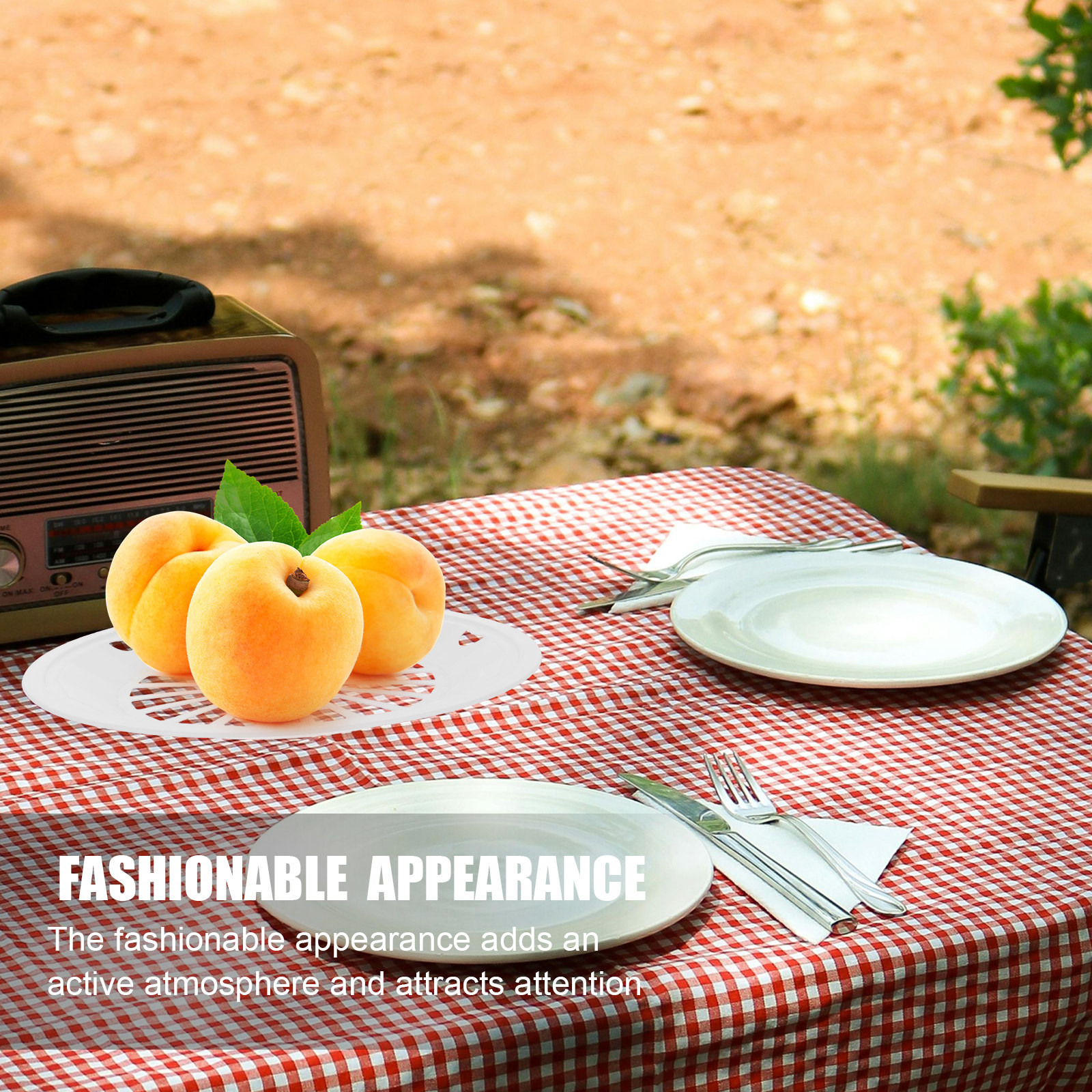 20Pcs Paper Plate Holders Port - Outdoor Camping Food incelemesi ve fiyatı