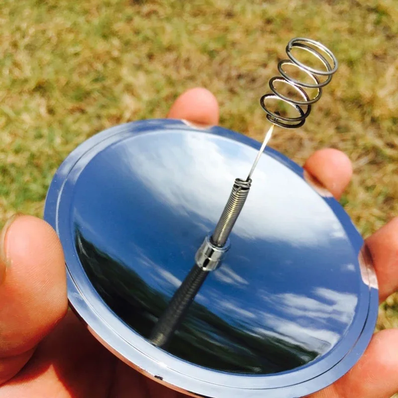 1PC Outdoor Solar Lighter Camp - Outdoor Windproof Lighter incelemesi ve fiyatı