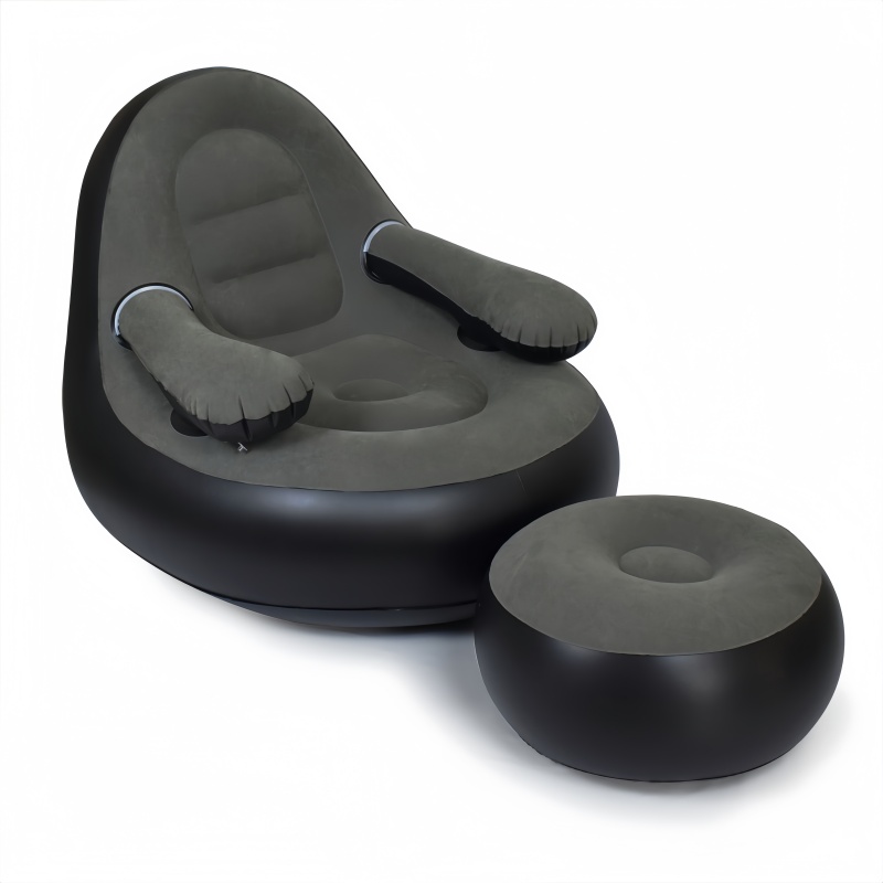 PVC Inflatable Sofa with Armre - Outdoor Camping Folding Chair incelemesi ve fiyatı