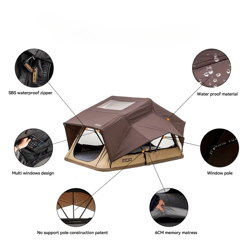 Overland Softshell Rooftoptent - Camping Tent incelemesi ve fiyatı