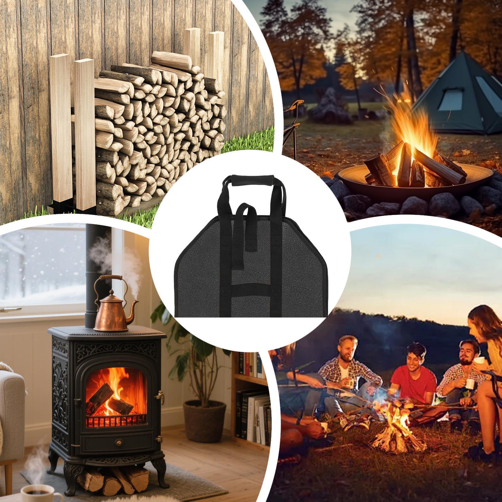 Firewood Carrier Large Portabl - Outdoor Indoor Camping incelemesi ve fiyatı