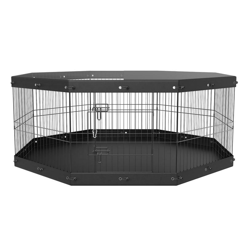 Dog Playpen, 8 Panels Foldable - Outdoor Camping Dog Kennel incelemesi ve fiyatı