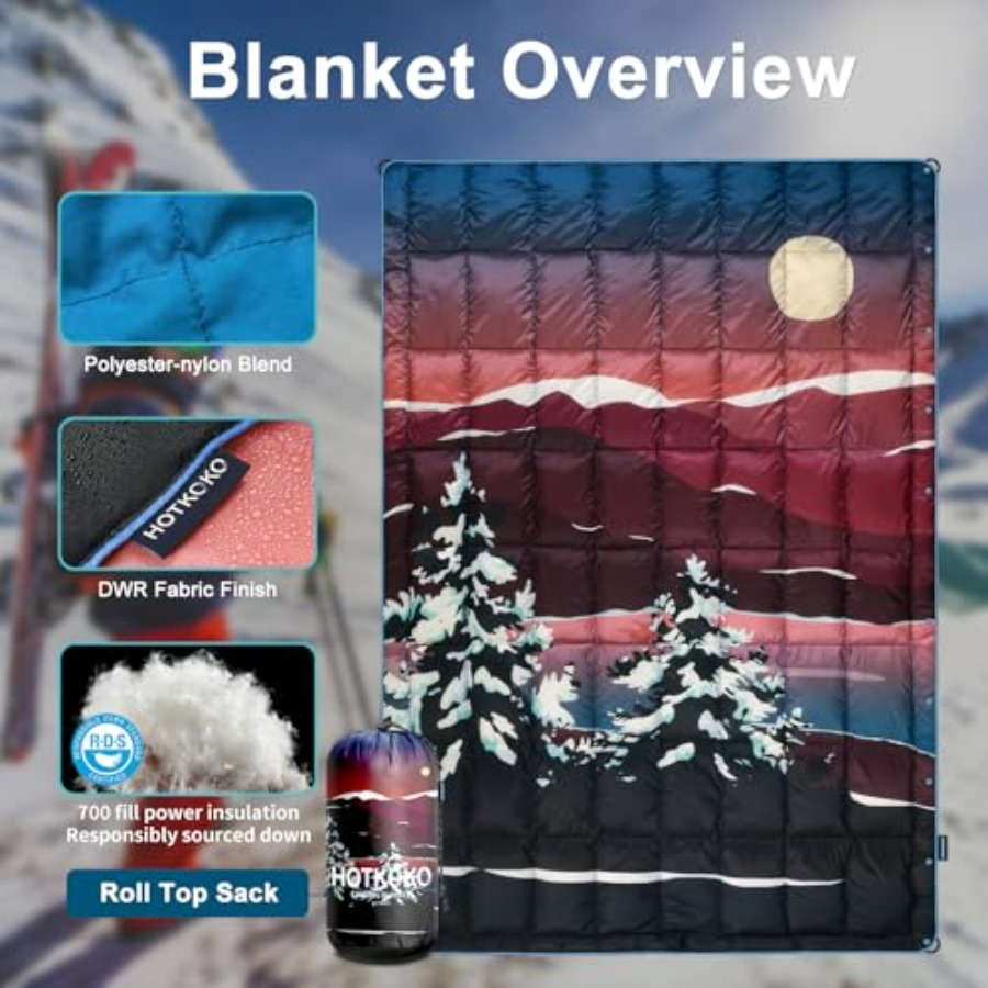 Down Camping Blanket for Outdo - Outdoor Camping Blanket incelemesi ve fiyatı