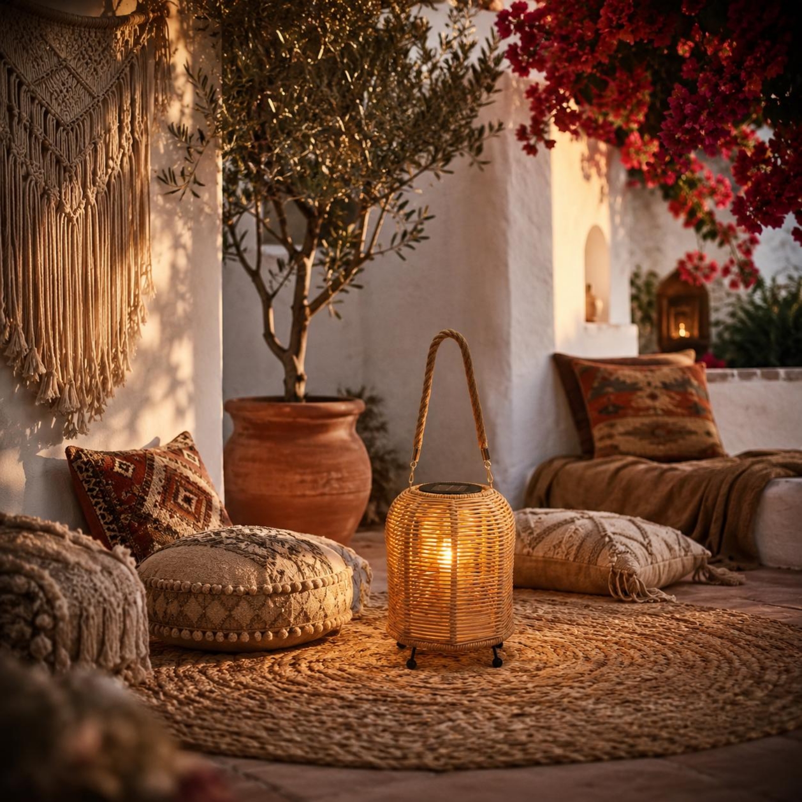 Handwoven Solar Lantern Warm L - Outdoor Camping Decor incelemesi ve fiyatı