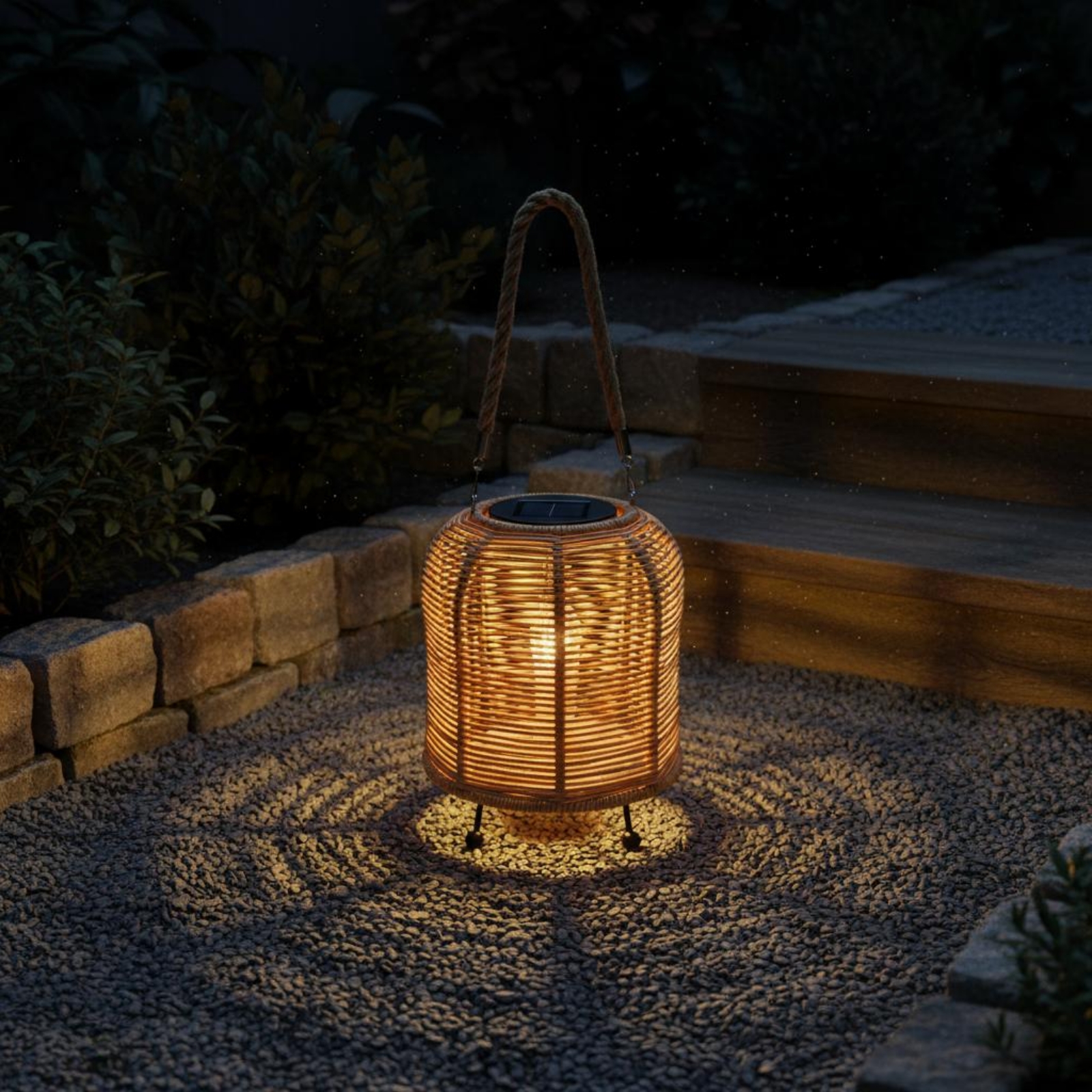 Handwoven Solar Lantern Warm L - Outdoor Camping Decor incelemesi ve fiyatı