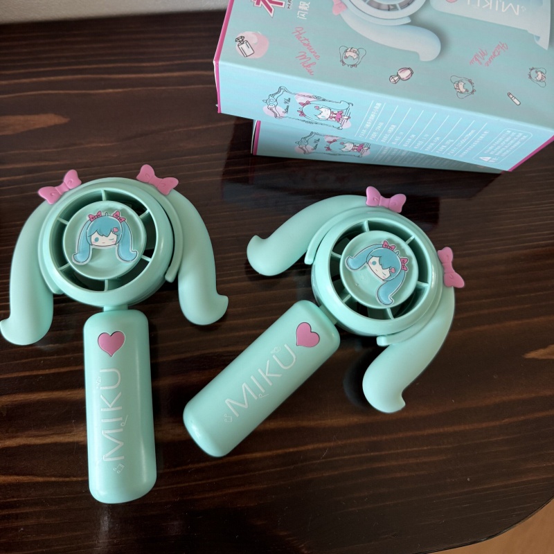 Hatsune Miku Mini Handheld Fan - Outdoor Camping Games incelemesi ve fiyatı