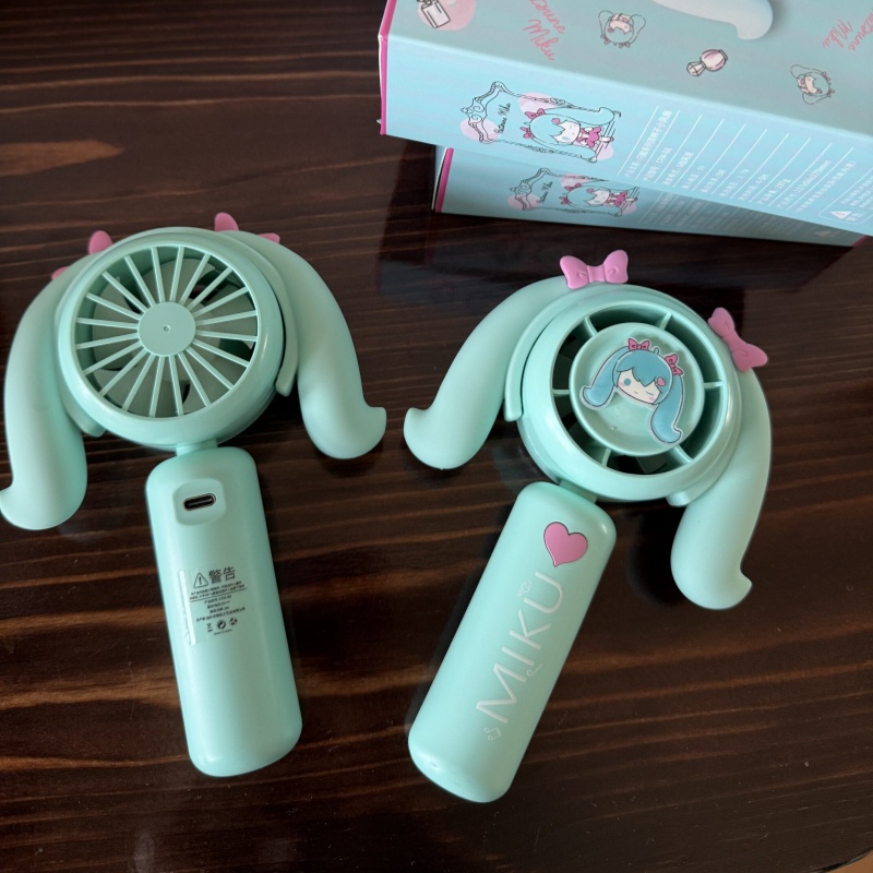 Hatsune Miku Mini Handheld Fan - Outdoor Camping Games incelemesi ve fiyatı