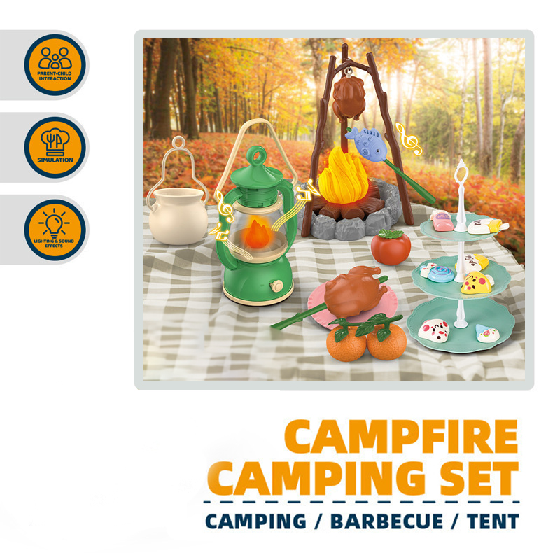 Kids Camping Set Campfire Pret - Outdoor Indoor Camping incelemesi ve fiyatı