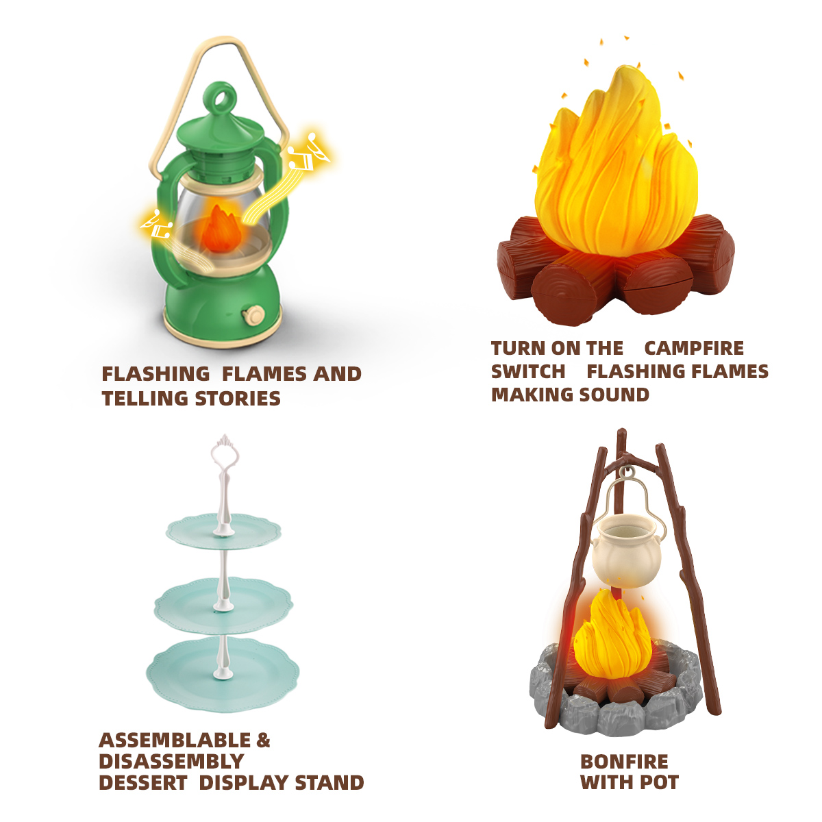 Kids Camping Set Campfire Pret - Outdoor Indoor Camping incelemesi ve fiyatı