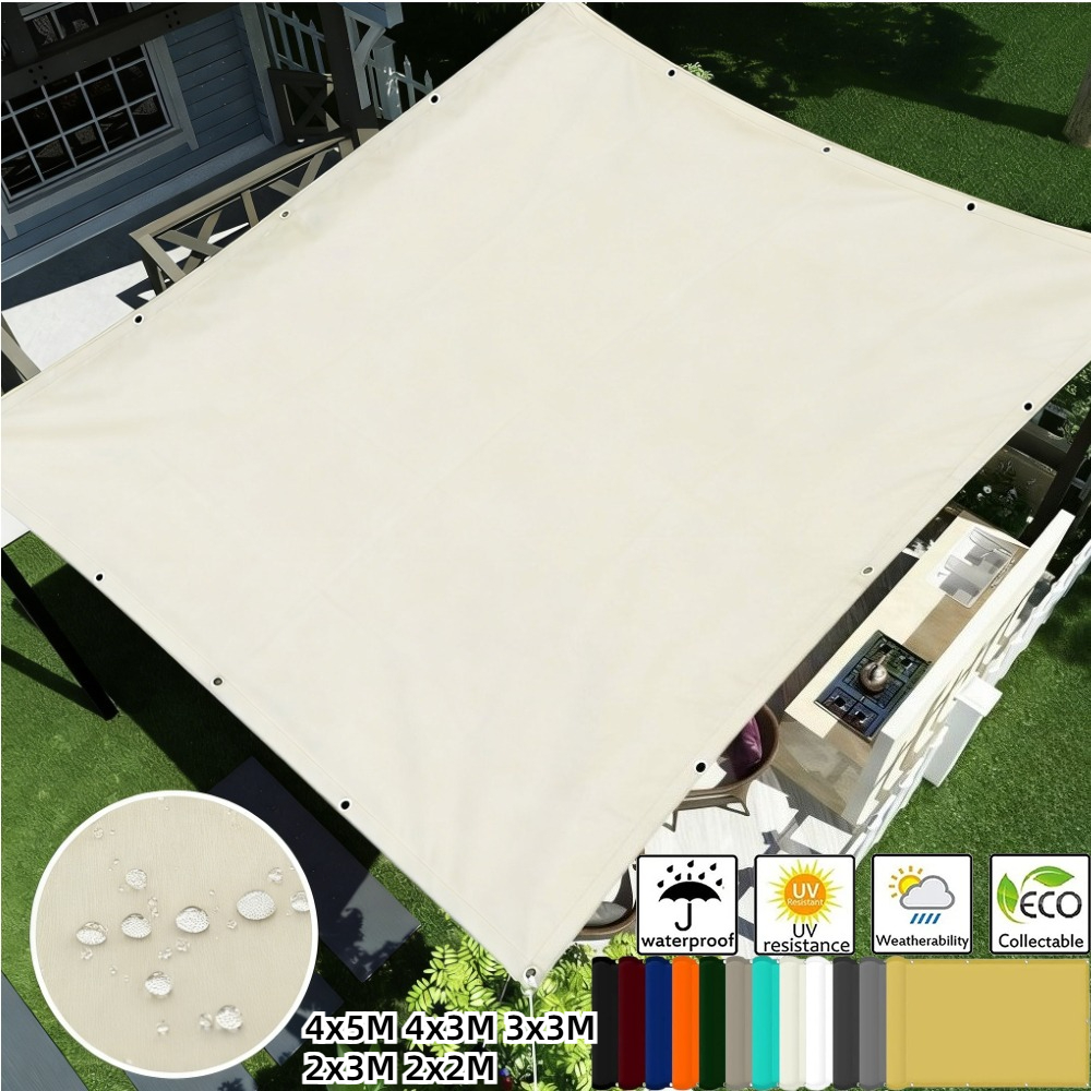 Waterproof Shade Sail with Gro - Outdoor Camping Tent Waterproof incelemesi ve fiyatı