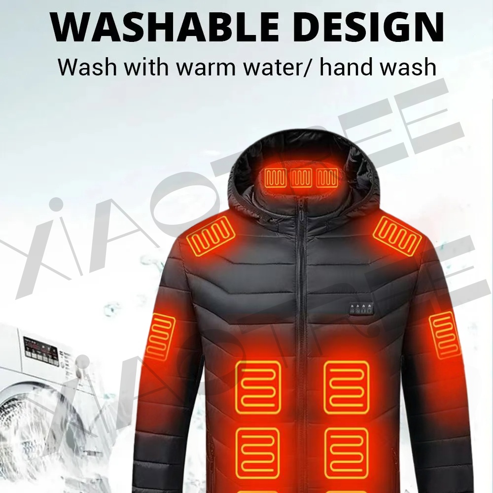 28 Areas Men Women's Heating J - Camping Outdoor Clothing incelemesi ve fiyatı
