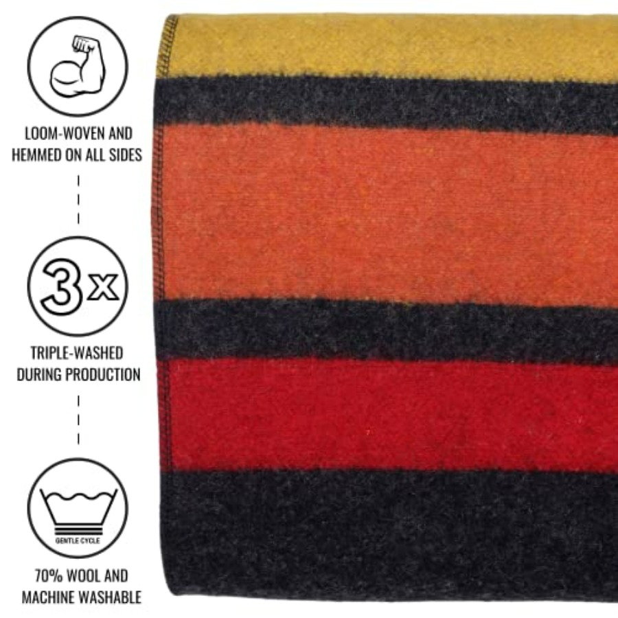 Rainier Wool Blanket - 4.5lbs  - Survival Kit incelemesi ve fiyatı