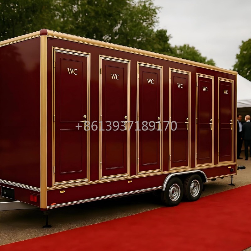 Mobile Toilet and Shower Trail - Portable Camp Toilet incelemesi ve fiyatı