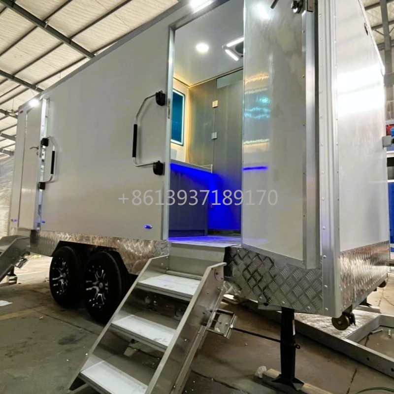 Mobile Toilet and Shower Trail - Portable Camp Toilet incelemesi ve fiyatı