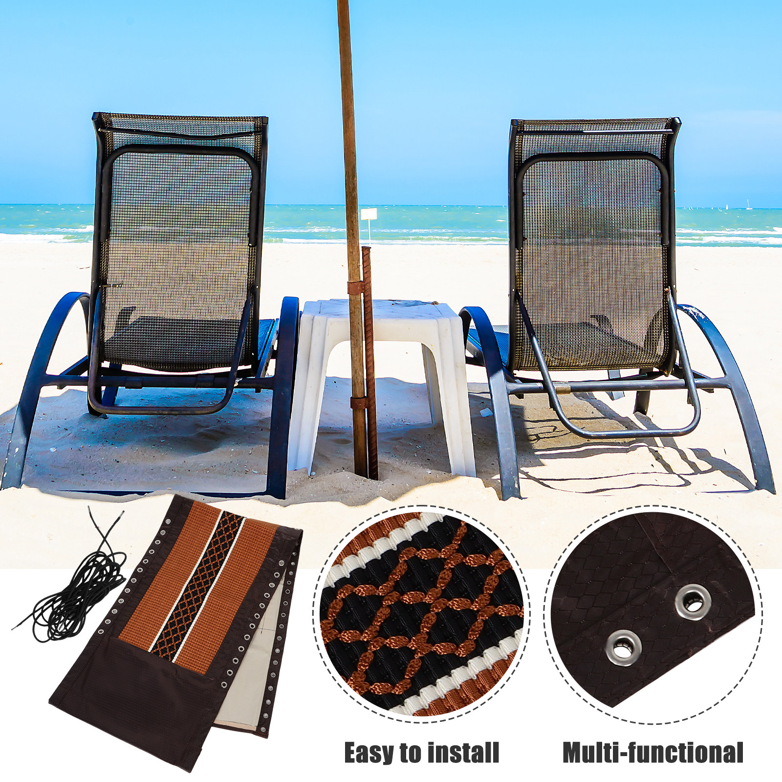 1Set Premium Chair Cloth for R - Outdoor Camping Folding Chair incelemesi ve fiyatı
