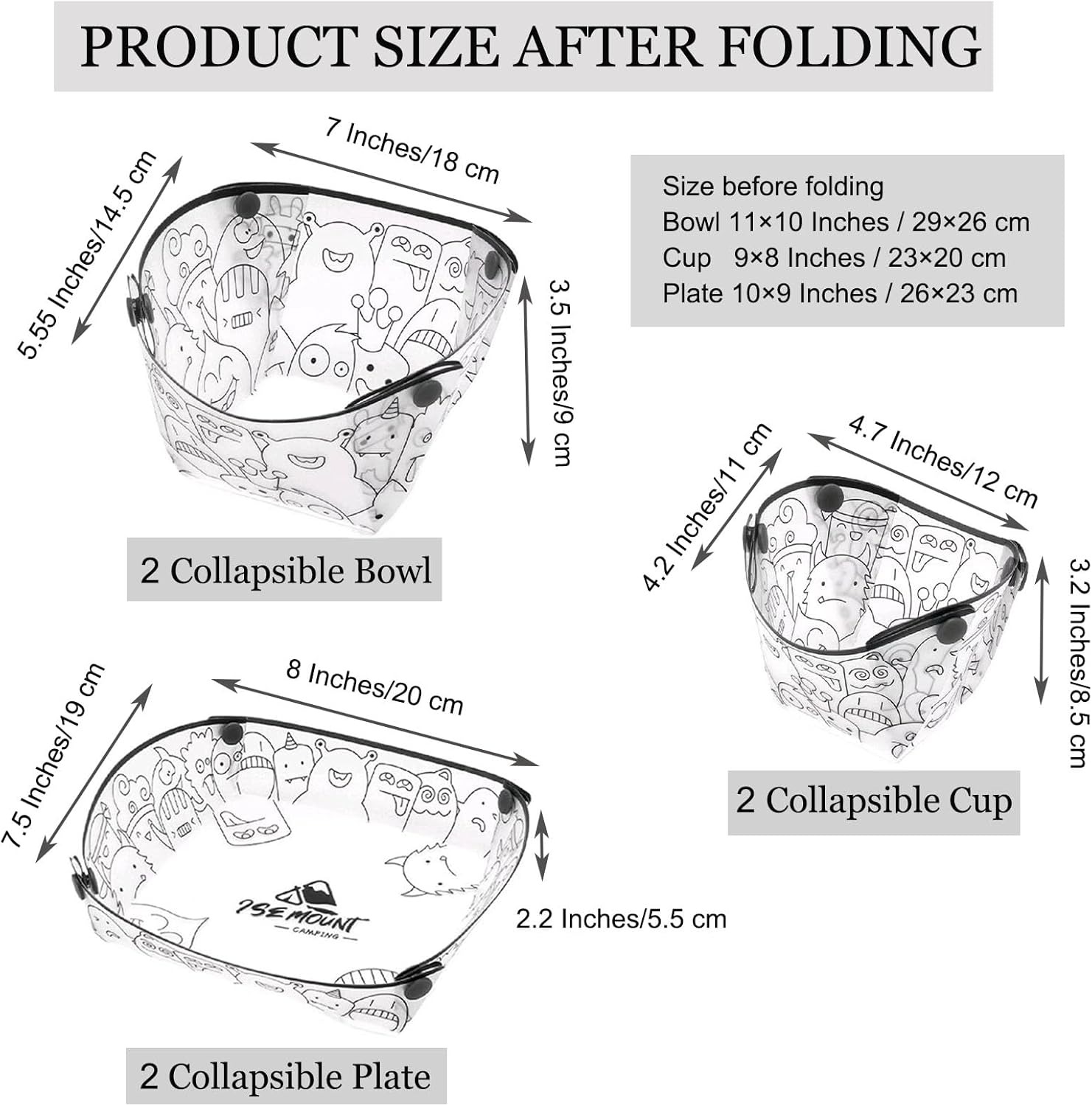 Portable Camping Tableware Set - Outdoor Camping Glamping Share incelemesi ve fiyatı