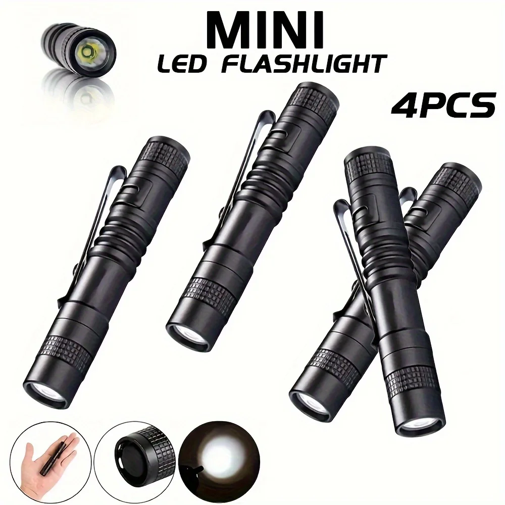 1-4PCS Mini Portable LED Pen L - Outdoor Camping Decor incelemesi ve fiyatı