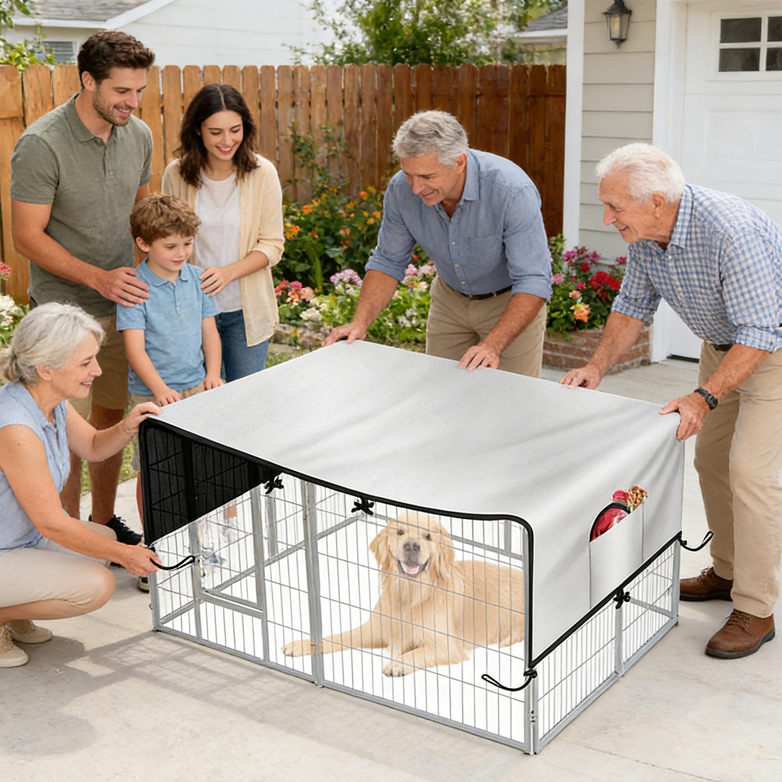 Crate Cover 210D Oxford Pet En - Outdoor Camping Dog Kennel incelemesi ve fiyatı