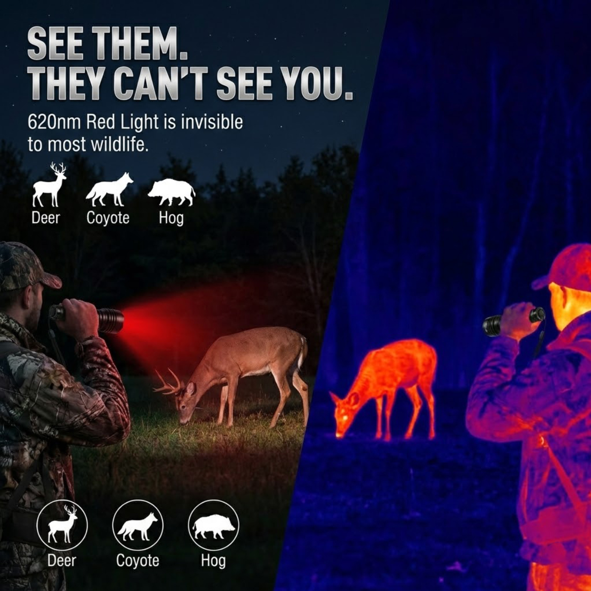 UltraFire R-C8 Red Light Hunti - Outdoor Camping Glamping Share incelemesi ve fiyatı