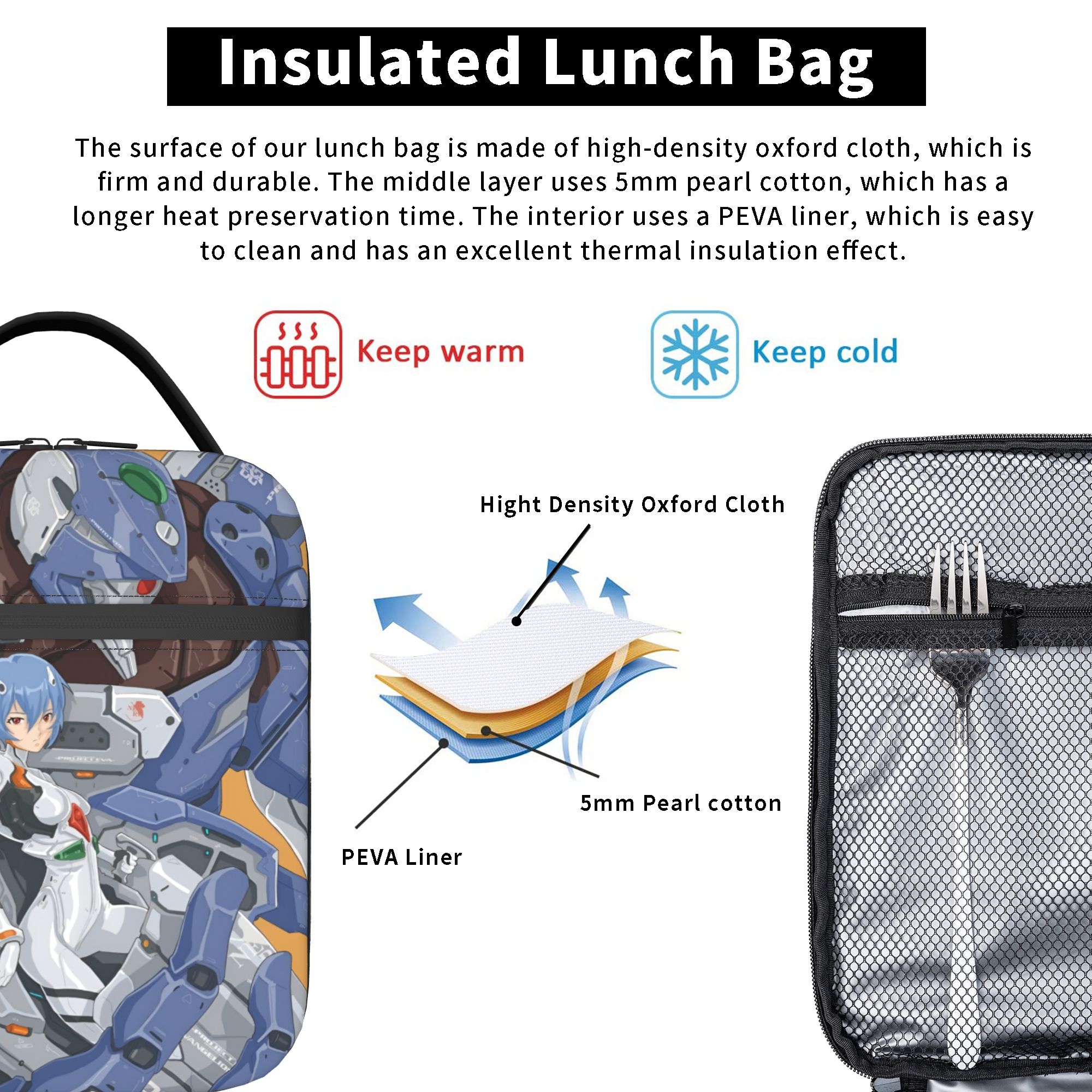 E-Evangelions Thermal Insulate - Outdoor Camping Food incelemesi ve fiyatı