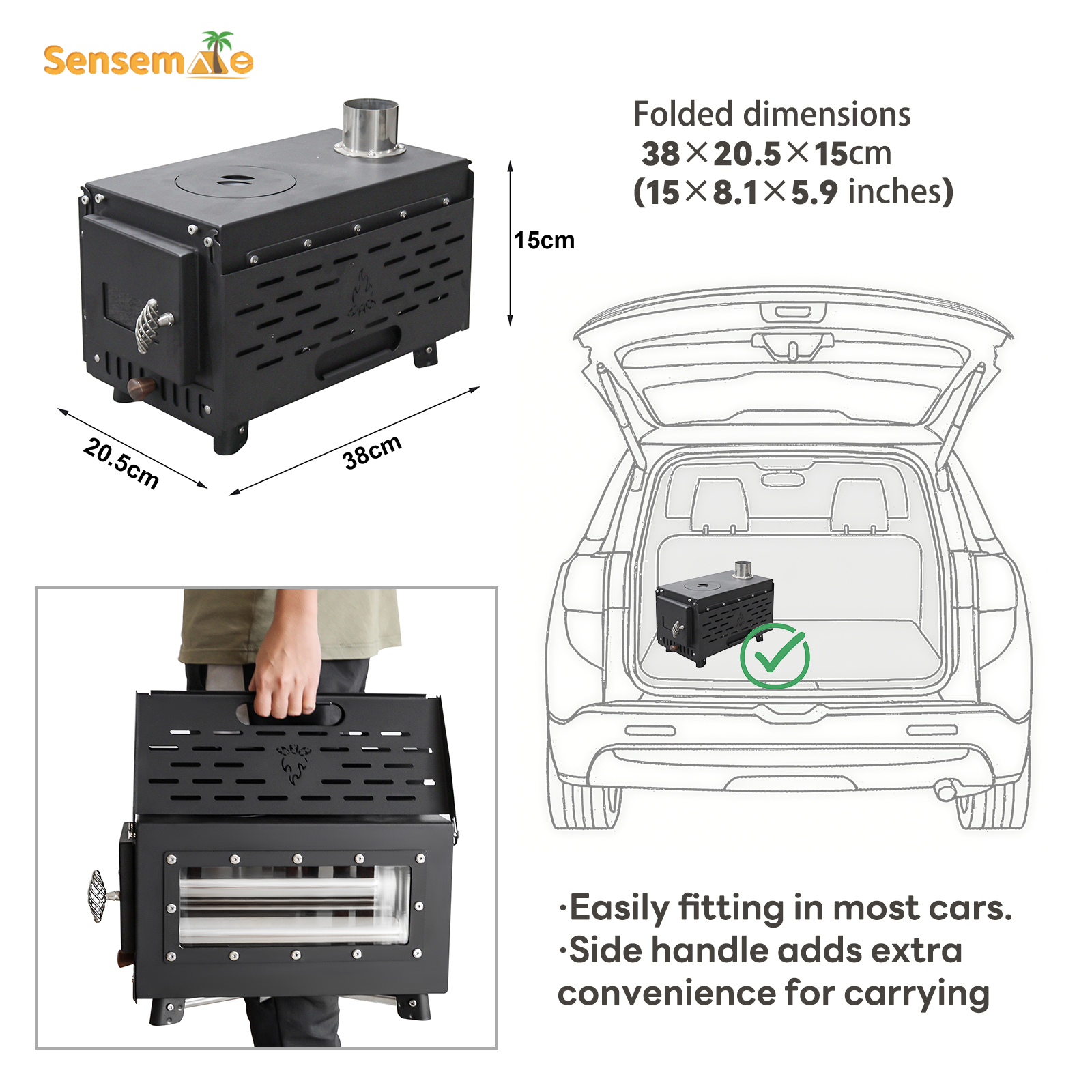 Pellet Stove Camping Stainless - Outdoor Camping Wood Burning Stove incelemesi ve fiyatı